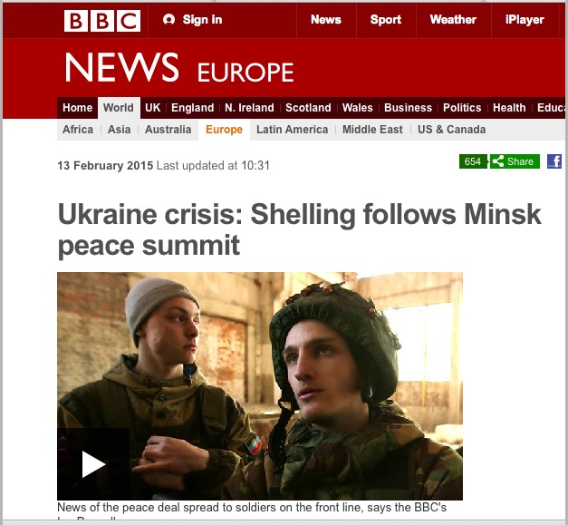 BBC NEWS, Europe